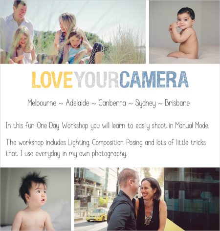 Win a Love Your Camera Workshop place AND 3 Annies Camera Bag